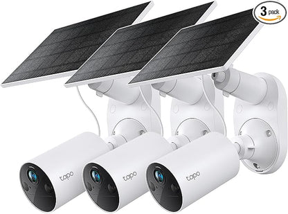 Tapo SolarCam 1080p Outdoor Wireless Security Camera, Battery Power by Tapo