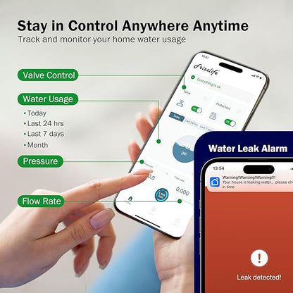 Frizzlife LP365-P Smart Water Monitor and Automatic Shutoff - Image 3