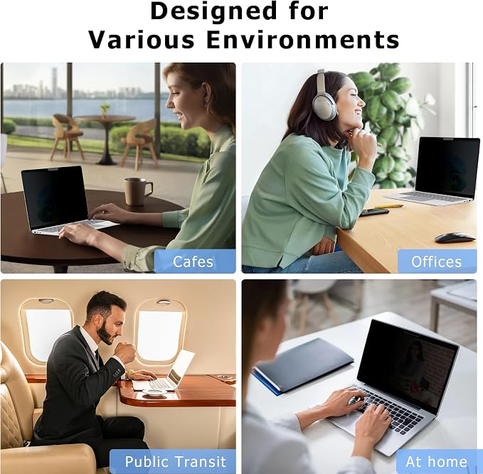 Megoo Privacy Screen for Surface Laptop 13 inch, Magnetic Anti-Spy Film - Image 8