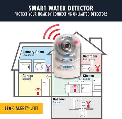 Zircon Leak Alert WiFi -Smart Electronic Water Detector Alarm - Image 3
