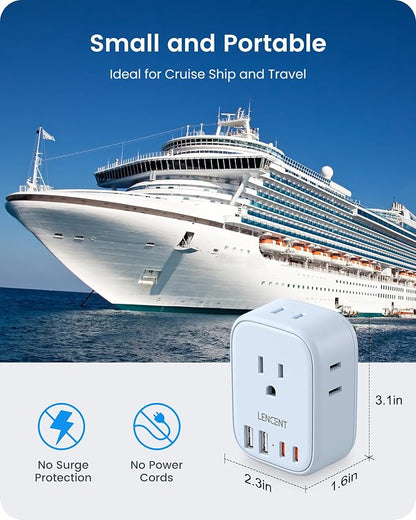LENCENT Multi Plug Outlet Extender - Image 6