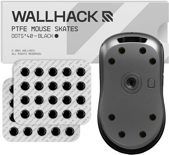 Wallhack PTFE Dot Mouse Skates | Premium Universal Skates by Wallhack