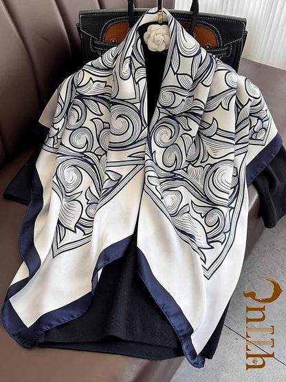 Silky Scarf for Women Lightweight Satin Bandanas Neck Hair Wrap For Sleeping - Image 5