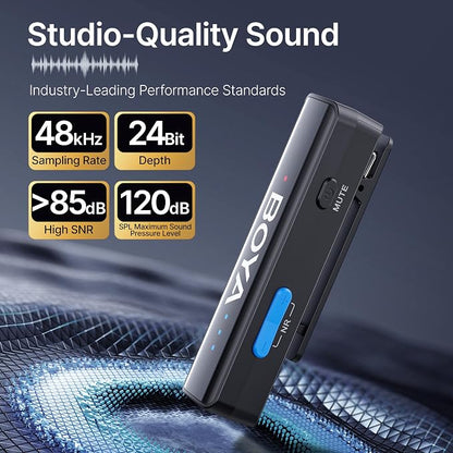 BOYA BOYALINK 2 Wireless Lavalier Microphone - Image 2