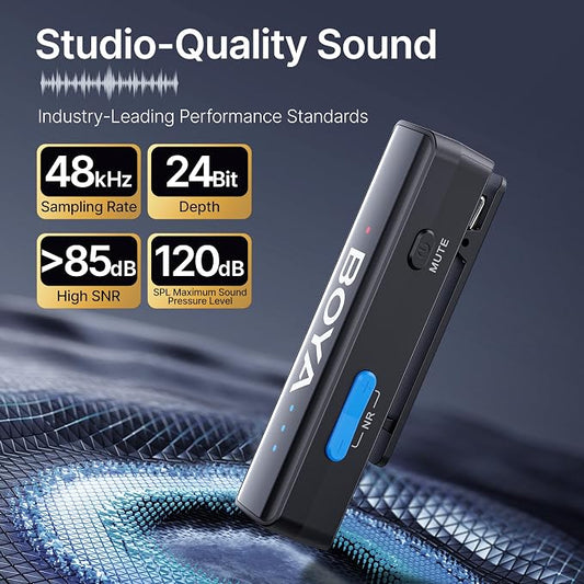 BOYA BOYALINK 2 Wireless Lavalier Microphone - Image 2