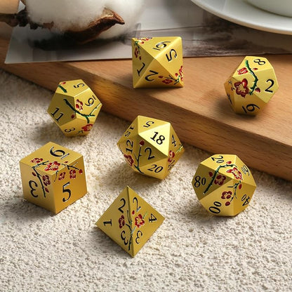 DNDND Flowers Metal Dice - Image 6