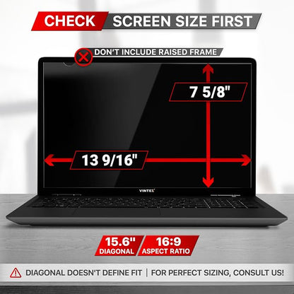 VINTEZ 15.6 Inch 16:9 Privacy Screen - Image 4