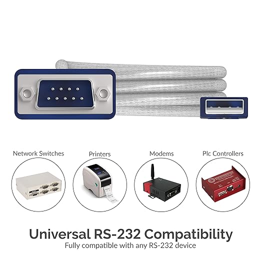SABRENT USB 2.0 to Serial DB 9 RS 232 Converter Cable, Prolific Chipset - Image 4