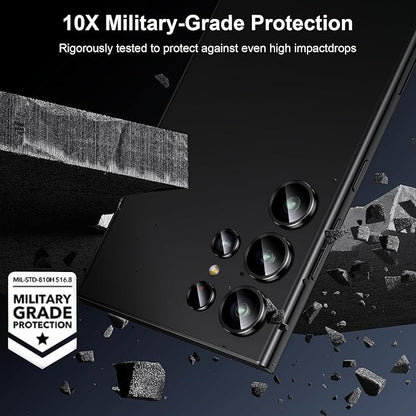 WSKEN for Samsung Galaxy S24 Ultra Camera Lens Protector, Ultra Thin Scratch - Image 4