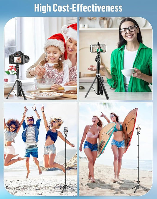 Selfie Stick for iPhone:Selfie Stick Tripod - Image 2