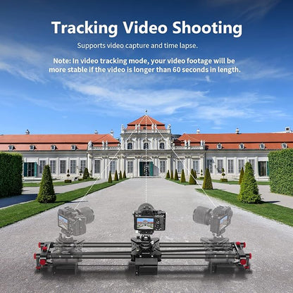 NEEWER 31.5"/80cm Motorized Camera Slider, App Wireless Control Carbon Fiber - Image 3