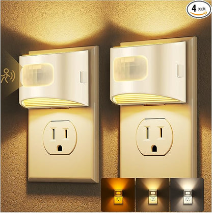 DORESshop LED Night Light, Night Lights Plug into Wall, 3 Color Temperatures by DORESshop