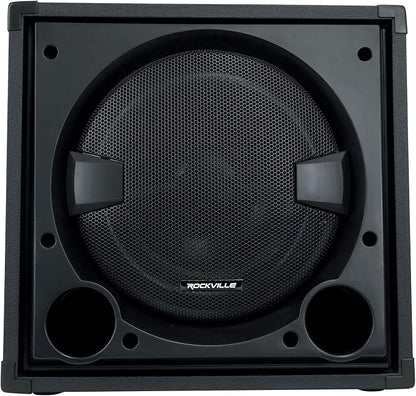 Rockville BASS Blaster 12 800W Powered Home Audio Subwoofer, Adjustable - Image 2