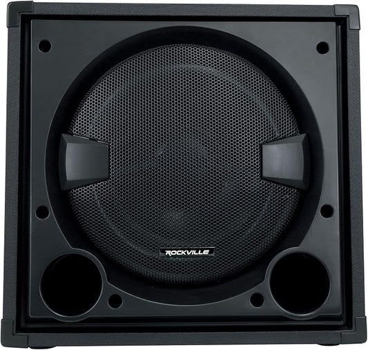 Rockville BASS Blaster 12 800W Powered Home Audio Subwoofer, Adjustable - Image 2