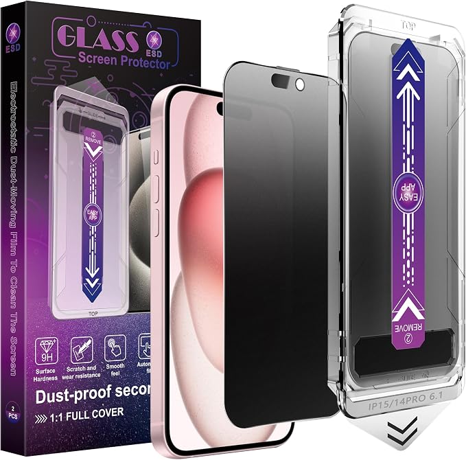 2 Pack Matte Privacy Screen Protector by Unknown