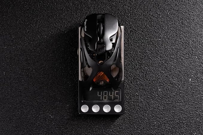 AM Infinity Gaming Wireless Mouse, 49g Metal Ultralight Hollow Design, 30000 - Image 3