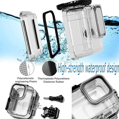 Waterproof Case for Go Pro Hero 13/Hero12 /Hero11 /Hero10 /Hero9 Black - Image 4