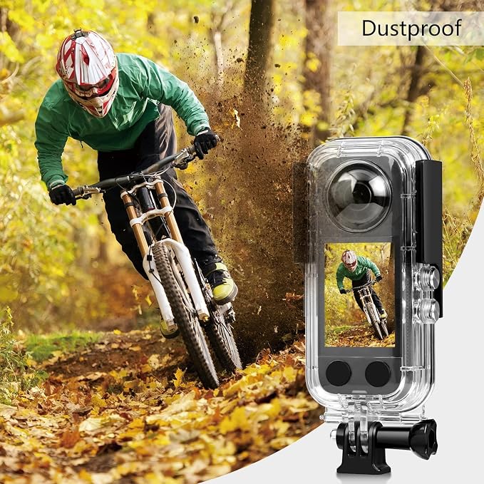 PULUZ 30m/98ft Dive Case for Insta360 X3 Underwater Waterproof Housing Cover - Image 5