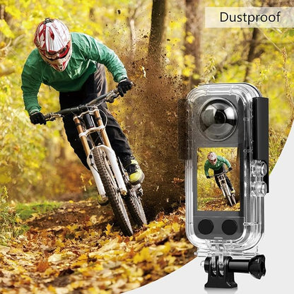 PULUZ 30m/98ft Dive Case for Insta360 X3 Underwater Waterproof Housing Cover - Image 5