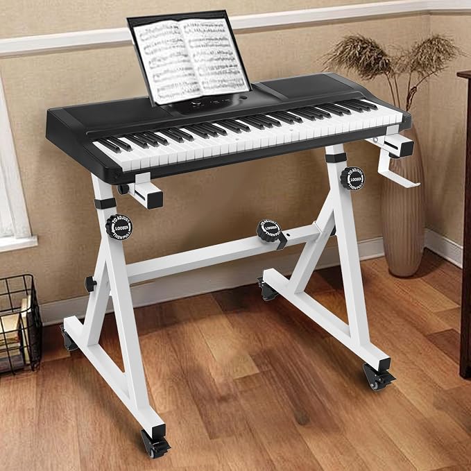 Universal Z-style Heavy-Duty Piano Keyboard Stand - Image 7