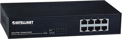 Intellinet 8-Port PoE+ Desktop Switch - Image 2