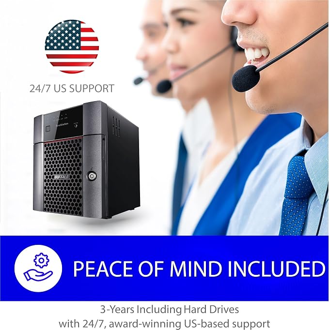 BUFFALO TeraStation Essentials 4-Bay Value-Focused Desktop NAS 16TB - Image 8