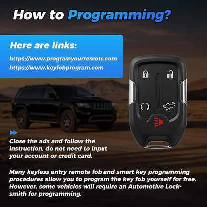 Smart Key Fob 13522904 13522854 433MHz HYQ1ES Keyless Entry Remote Control - Image 3