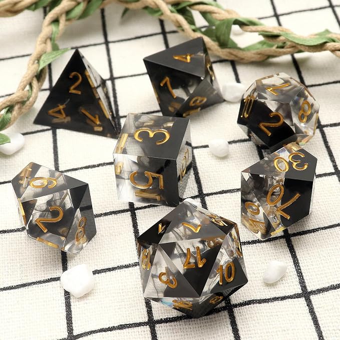 Haxtec Sharp Edge Dice Set DND Dice Set - Image 8