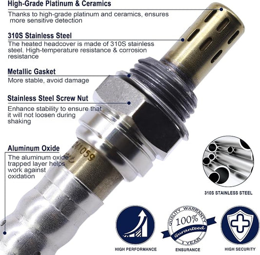 HiSport 250-241059 Heated O2 Oxygen Sensor Compatible - Image 2