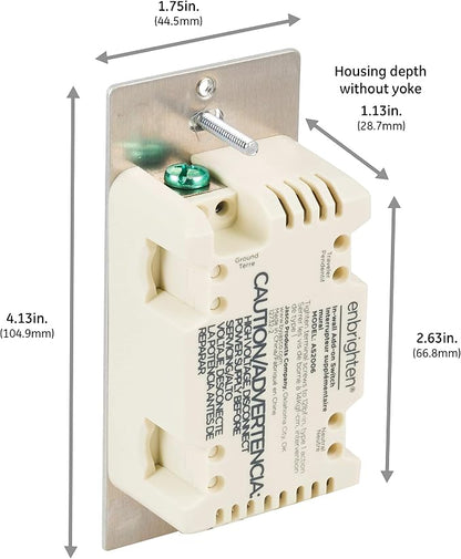 Enbrighten Add QuickFit and SimpleWire, Z-Wave/Zigbee Smart Controls, Compatible - Image 5