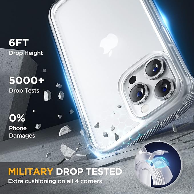 Miracase Glass Series Designed for iPhone 14 Pro Case 6.1 Inch, Upgrade - Image 4