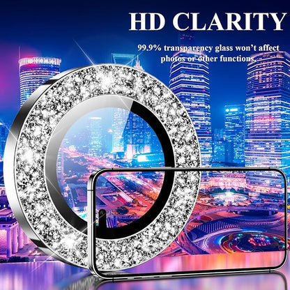 YWXTW Designed for iPhone 14 Pro/iPhone 14 Pro Max Camera Lens Protector Bling - Image 5