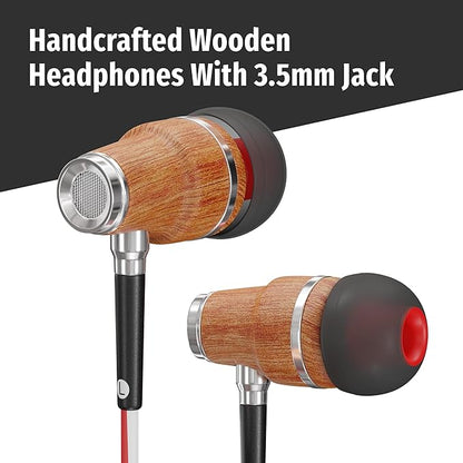 Symphonized Wired Earbuds with Microphone – 90% Noise Cancelling Ear buds with - Image 2
