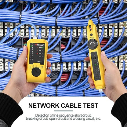 Network Cable Tester, VXSCAN Cable Tester Line Finder Wire Tracer - Image 4