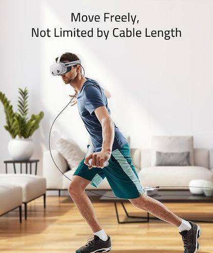 Syntech Link Cable 26 FT with Signal Booster Compatible with Meta/Oculus Quest 3 - Image 6