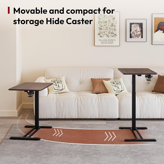 SANODESK Medical Adjustable Overbed Bedside Table - Image 3