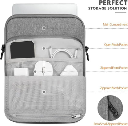 MoKo 12.9 Inch Tablet Sleeve Bag Carrying Case - Image 6