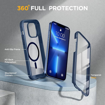 Miracase Magnetic Glass for iPhone 13 Pro Case, Compatible - Image 4