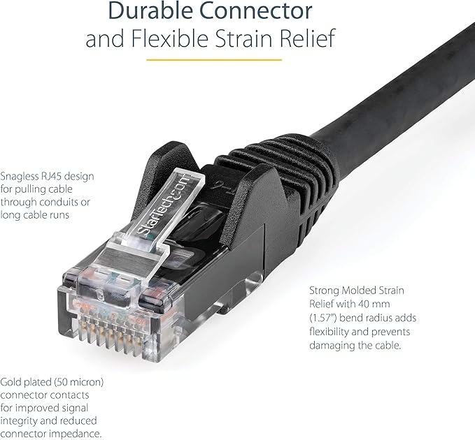 StarTech.com 20ft CAT6 Ethernet Cable - Image 5
