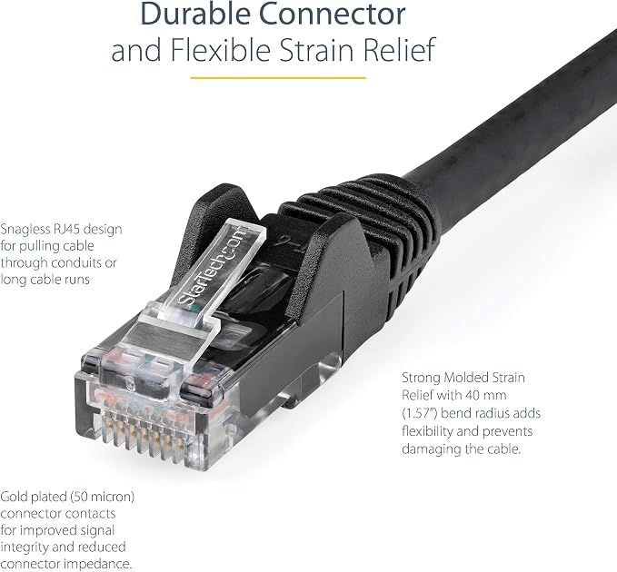 StarTech.com 15ft CAT6 Ethernet Cable - Image 3