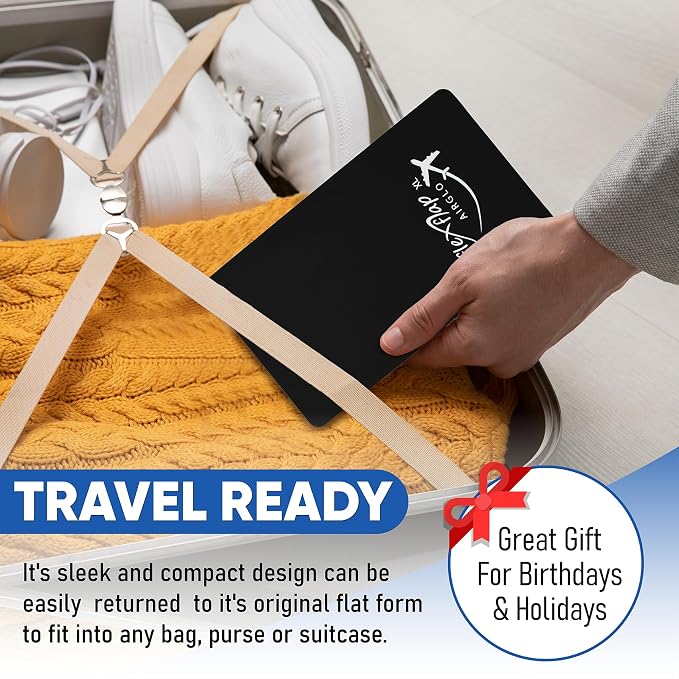 Airplane Travel Essentials for Flying Flex Flap Cell Phone Holder & Flexible - Image 4