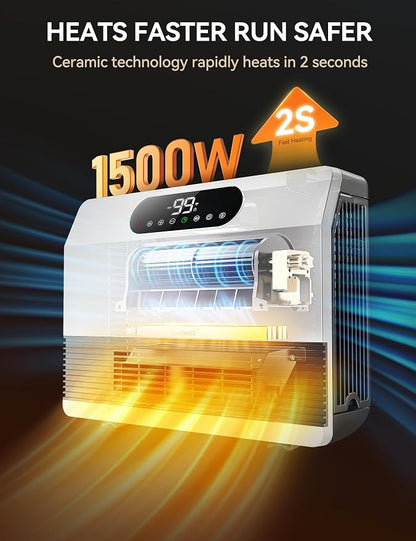 GiveBest Electric Wall Heater, Space Heaters - Image 2