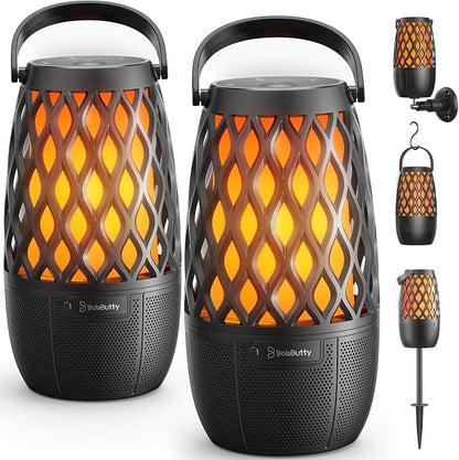 Upgraded Outdoor Speakers Gift for Men Bluetooth Speaker by BolaButty