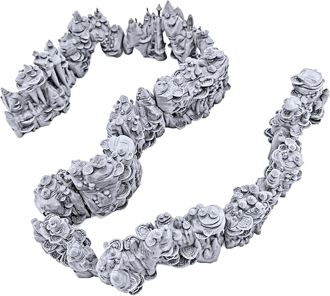 Shroom Grotto Walls by Printable Scenery, 3D Printed Tabletop RPG Scenery and - Image 6