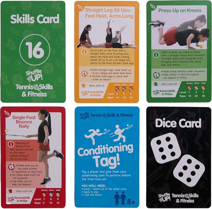 Shuffle Up Tennis Card Games - Image 2