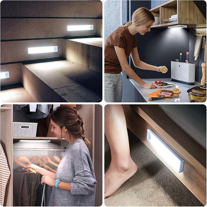 6 Pack Under Cabinet Lights Wireless, 40 LED Motion Sensor Light Indoor - Image 6