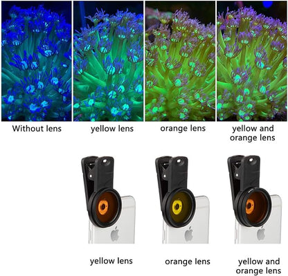 Reef Coral Lens Phone Kits for Phone 7 Lenses Kit 1 Dust Shield Case 2 Lens - Image 3