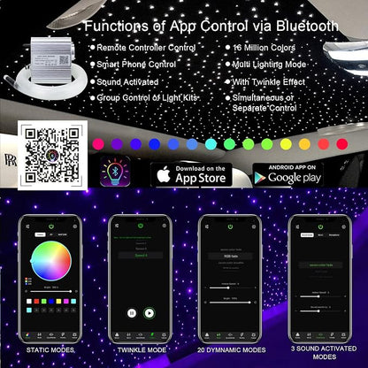 AKEPO Upgraded APP Twinkle Fiber Optic Lights kit - Image 3