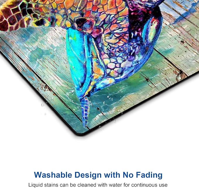 Turtle Mouse pad, Personalized Computer Mousepad, Office Decoration Accessories - Image 6