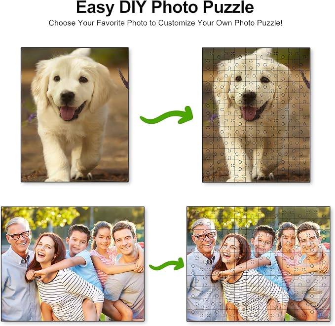 Personalized Puzzle for Father's Day, Custom Puzzles for Adults 1000 Pieces - Image 5